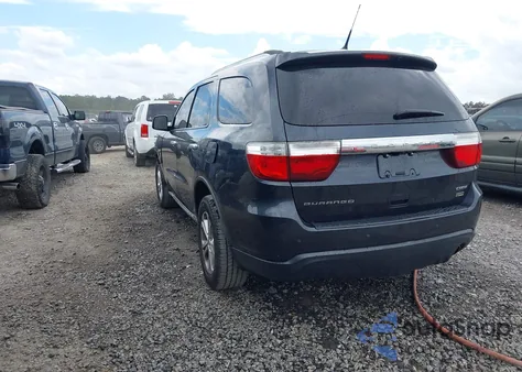 2013 Dodge Durango Crew z USA, uszkodzony, nr VIN 1C4RDHDG0DC666684